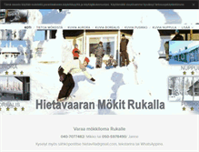 Tablet Screenshot of hietavilla.com